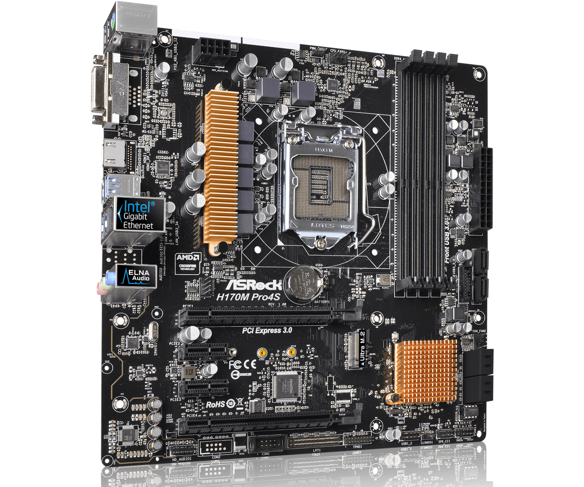 Asrock h170 pro4s обзор